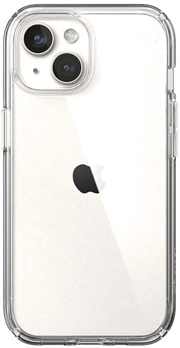 Speck Presidio Perfect-Clear - dėklas skirtas Apple iPhone 16e / Apple iPhone 15 / Apple iPhone 14 / Apple iPhone 13 Clear