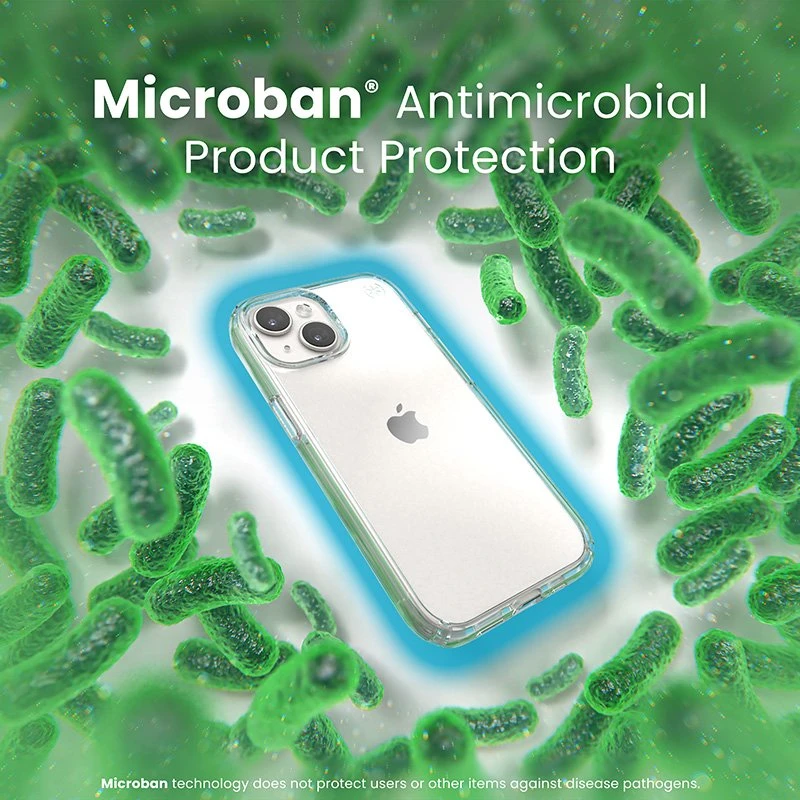 Speck Presidio Perfect-Clear - dėklas skirtas Apple iPhone 16e / Apple iPhone 15 / Apple iPhone 14 / Apple iPhone 13 Clear
