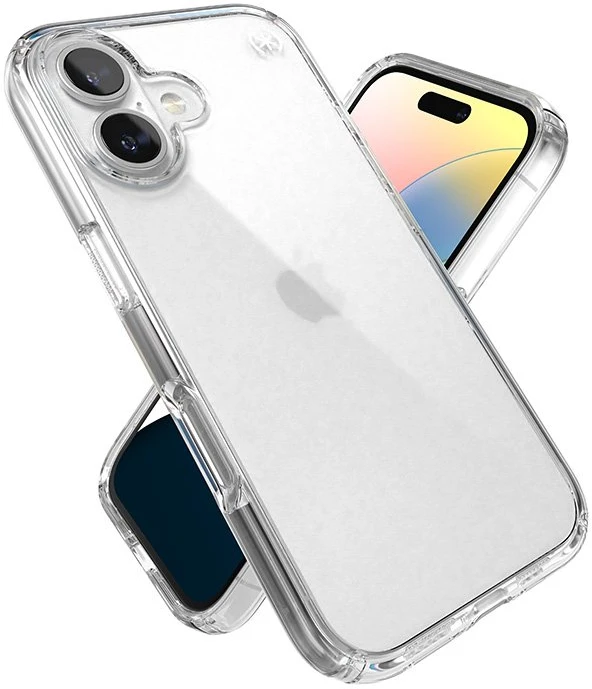 Speck Presidio Perfect-Clear - dėklas skirtas Apple iPhone 16 Clear