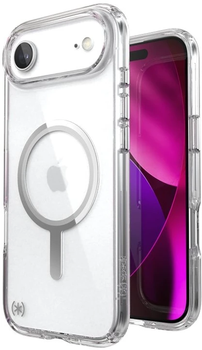 Speck Presidio Perfect Clear MagSafe - dėklas Apple iPhone Air Clear / Sidabrinis