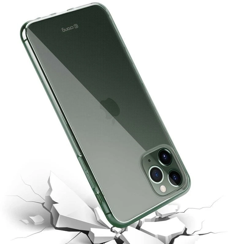 Crong Crystal Slim Cover - Flexible dėklas skirtas Apple iPhone 11 Pro Clear