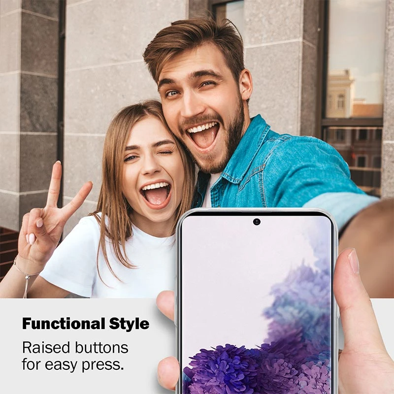 Crong Crystal Slim Cover - Flexible dėklas skirtas Apple iPhone 11 Pro Clear