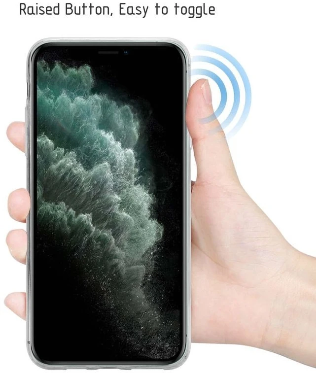 Crong Crystal Slim Cover - Flexible dėklas skirtas Apple iPhone 11 Pro Clear