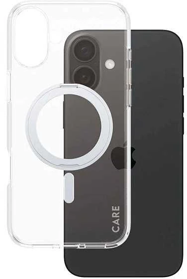 Panzer Glass CARE by PanzerGlass Feature su stoveliu Apple iPhone 16 Plus 6.7" sidabrinis/sidabrinis MagSafe 1327