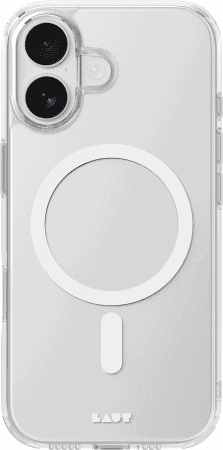 Dėklas „Laut Crystal Fluro Apple iPhone 17“, skaidrus