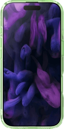 Dėklas Laut Crystal Fluro Apple iPhone 17, šviesiai žalias