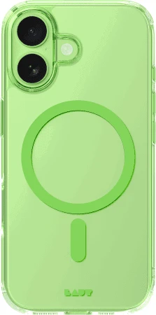 Dėklas Laut Crystal Fluro Apple iPhone 17, šviesiai žalias