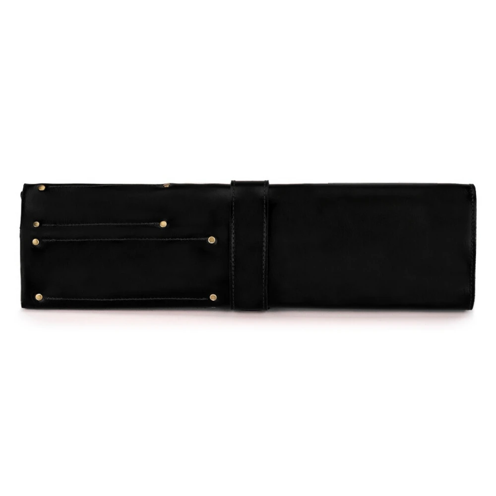 Kelioninis Solier Accessories Personalised leather knife case Solier SA44 juodas