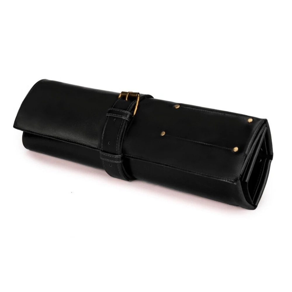 Kelioninis Solier Accessories Personalised leather knife case Solier SA44 juodas