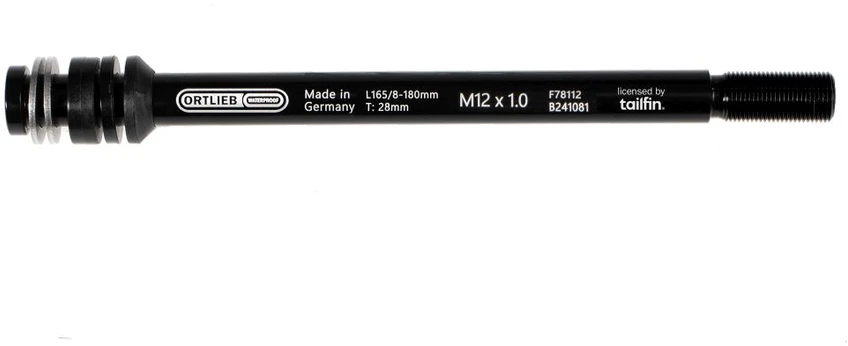 Perveriama ašis Ortlieb M6-Connector 1 mm