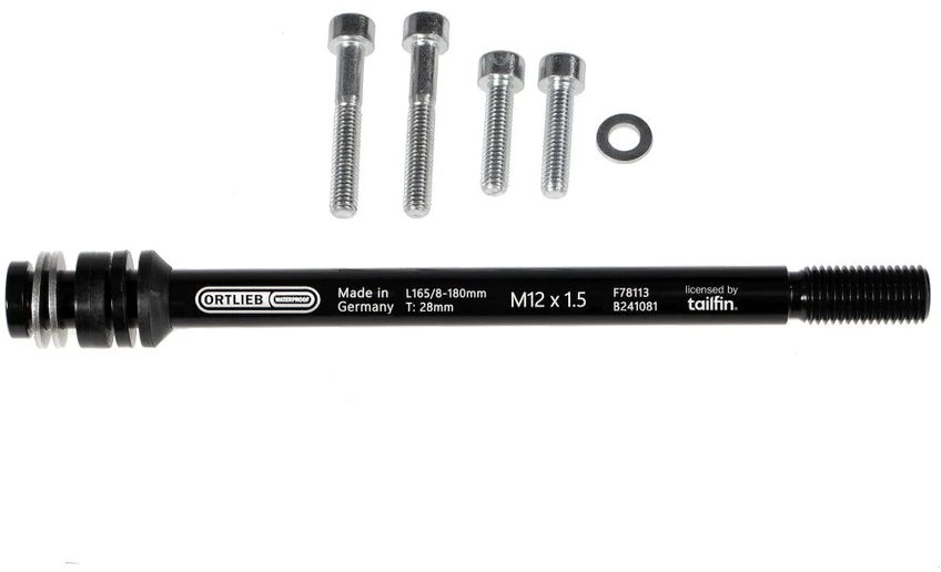 Perveriama ašis Ortlieb M6-Connector 1.5 mm