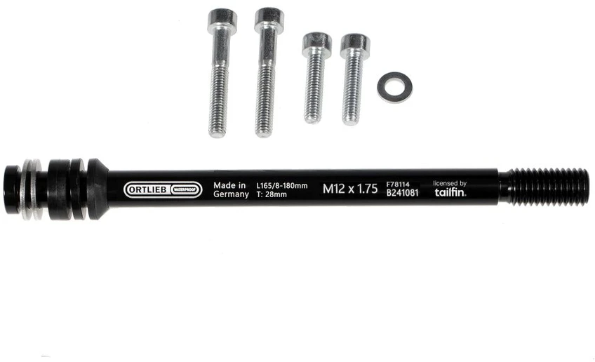 Perveriama ašis Ortlieb M6-Connector 1.75 mm