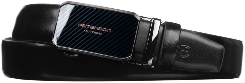 Diržas vyrams Peterson PTN A016 Juodas