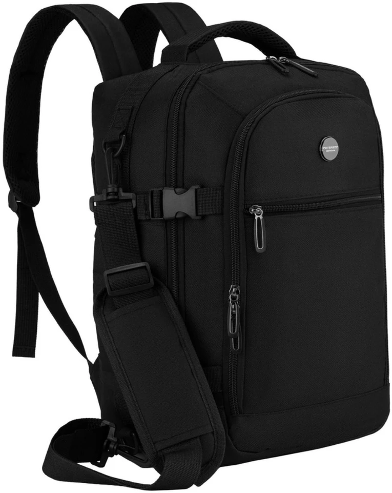 Kuprinė unisex Peterson, juoda K49