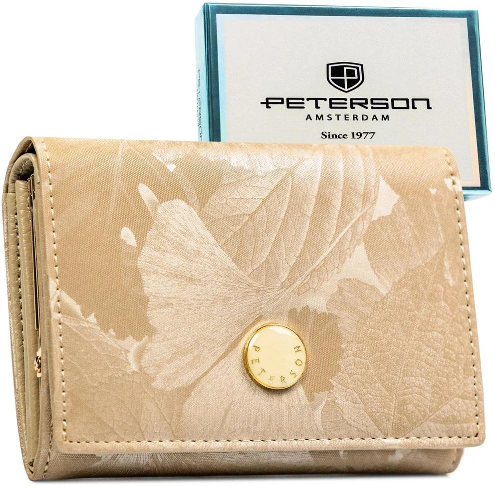Skórzany damski portfel Peterson PTN PS445-MLF