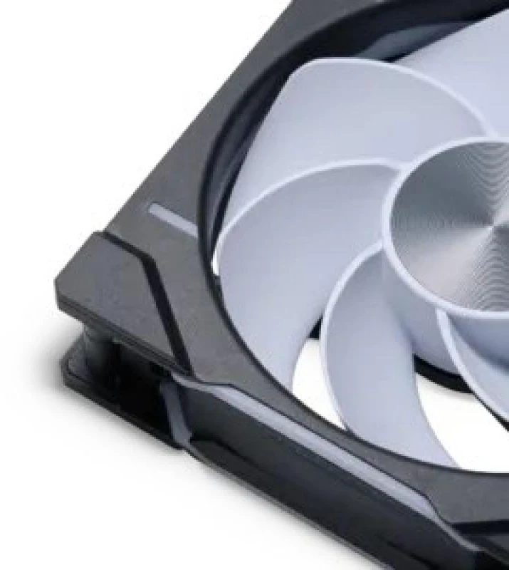 PHANTEKS D30 PWM Reverse Airflow D-RGB, 3-pack - 120mm, juoda