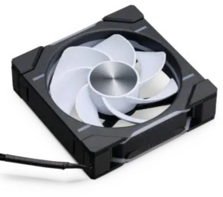 PHANTEKS D30 PWM Reverse Airflow D-RGB, 3-pack - 120mm, juoda