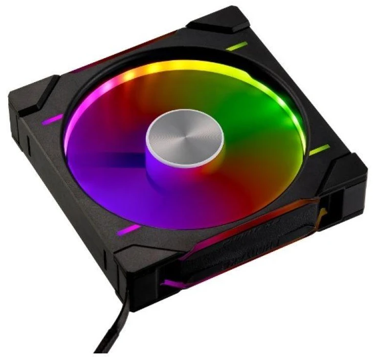 Phanteks D30 PWM Reverse Airflow, D-RGB korpuso ventiliatorius, 3-pack – 140mm, juodos spalvos