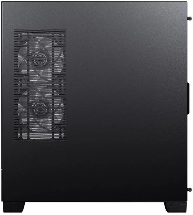 Ausinės Phanteks XT View langai su grūdintu stiklu, D-RGB – juodas