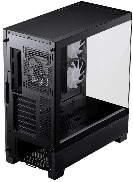 Ausinės Phanteks XT View langai su grūdintu stiklu, D-RGB – juodas