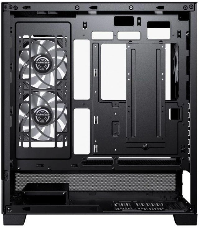 Ausinės Phanteks XT View langai su grūdintu stiklu, D-RGB – juodas