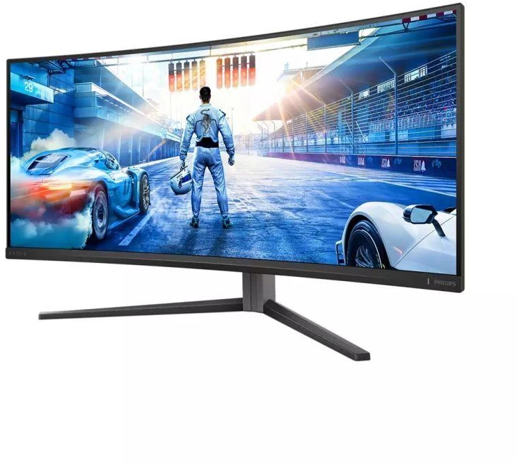 Monitorius Philips Evnia Curved Gaming Monitor, OLED 3440x1440, Juodas/Pilkas 34M2C6500/00