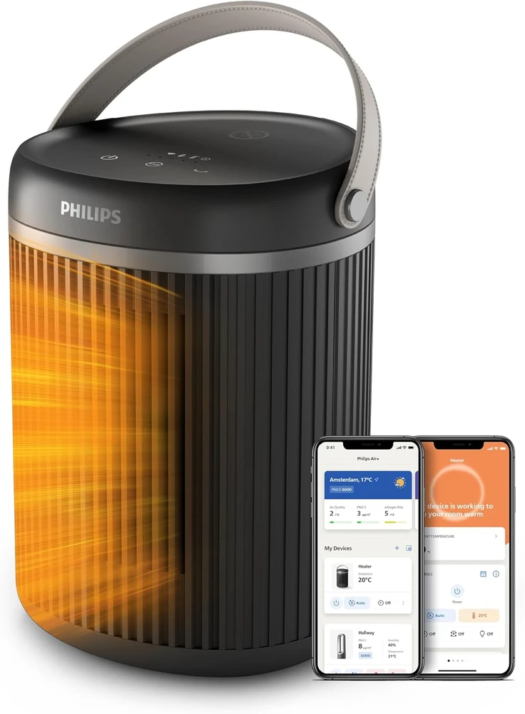 Philips bokštinis termoventiliatorius 2000 W, 24 dB, EcoAI, CX3120/01