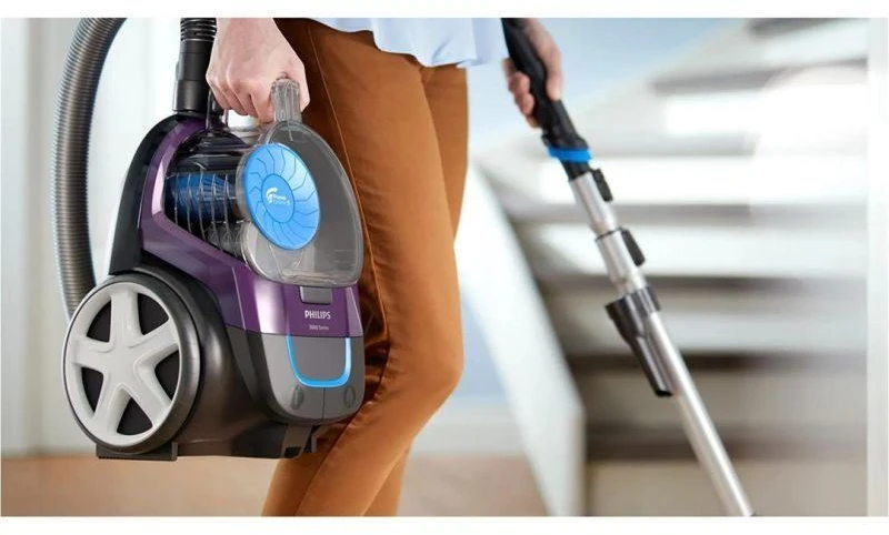Dulkių siurblys Philips PowerPro Compact FC9333/09, Violetinės spalvos