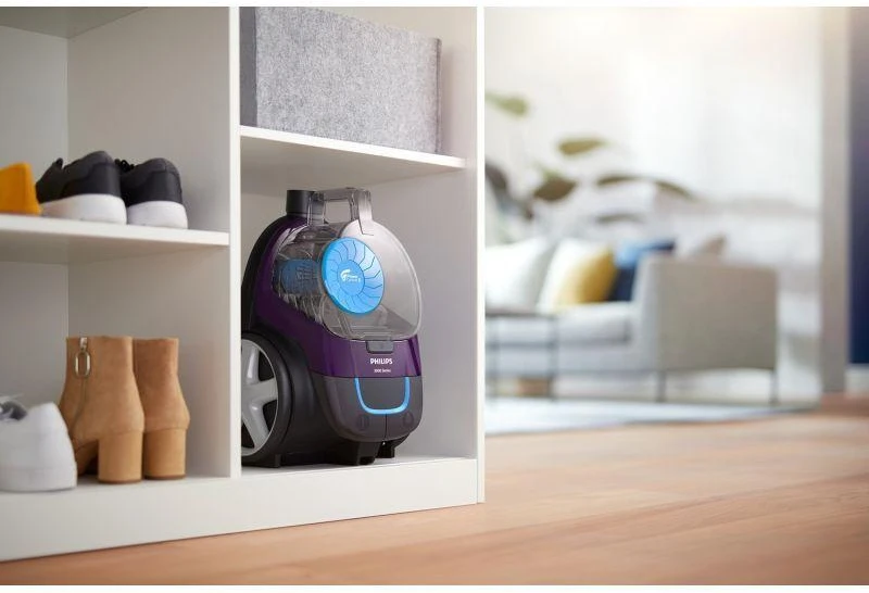 Dulkių siurblys Philips PowerPro Compact FC9333/09, Violetinės spalvos