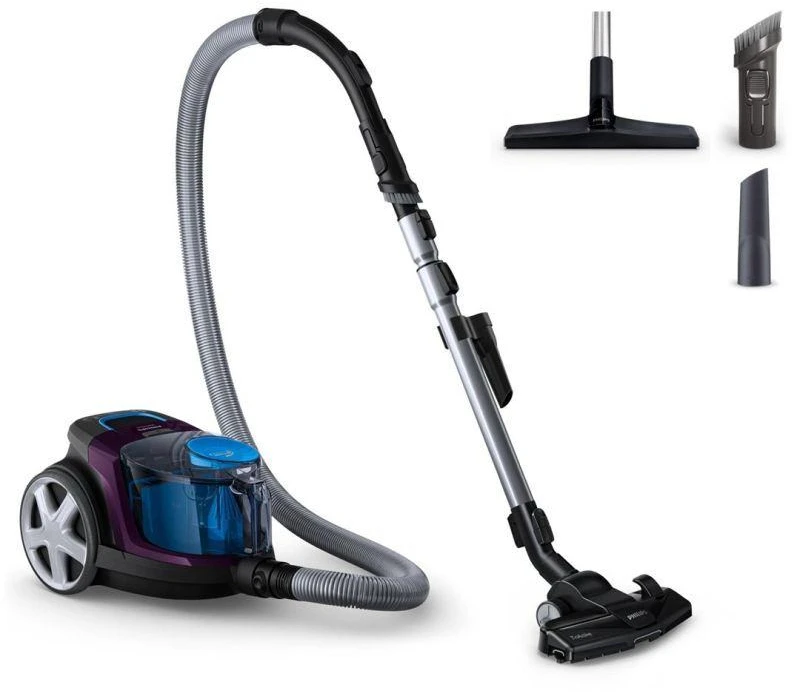 Dulkių siurblys Philips PowerPro Compact FC9333/09, Violetinės spalvos