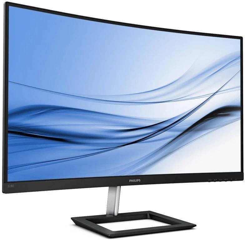 PHILIPS Lenktas LCD monitorius su „Ultra Wide-Color“ / 328E1CA/00 /  31,5 col. / 4K UHD / VA / HDMI/DP / garsiakalbiai