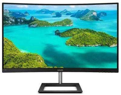 PHILIPS Lenktas LCD monitorius su „Ultra Wide-Color“ / 328E1CA/00 /  31,5 col. / 4K UHD / VA / HDMI/DP / garsiakalbiai