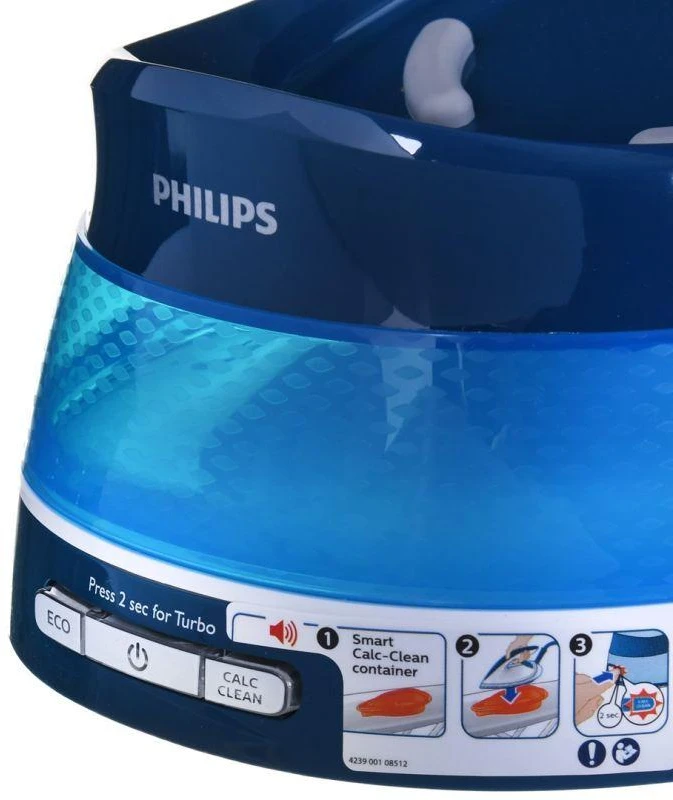 Philips GC7840/20 steam ironing station 2400 W 1.5 L SteamGlide soleplate Mėlyna, Baltas