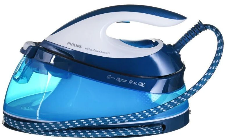 Philips GC7840/20 steam ironing station 2400 W 1.5 L SteamGlide soleplate Mėlyna, Baltas