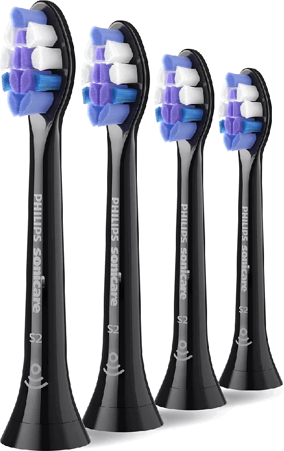 4 vnt. šepetėlių galvučių pakuotė Philips Sonicare Sensitive HX6054/88