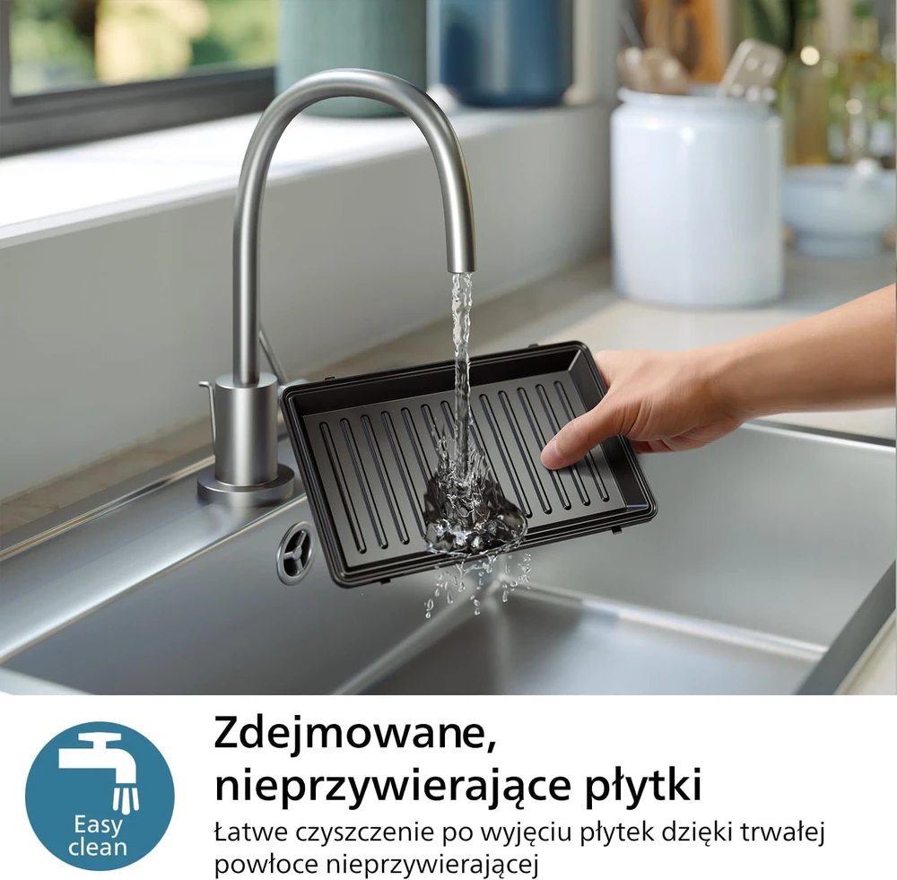Sumuštinių keptuvė Philips 5000 Series HD2350/80, Juoda