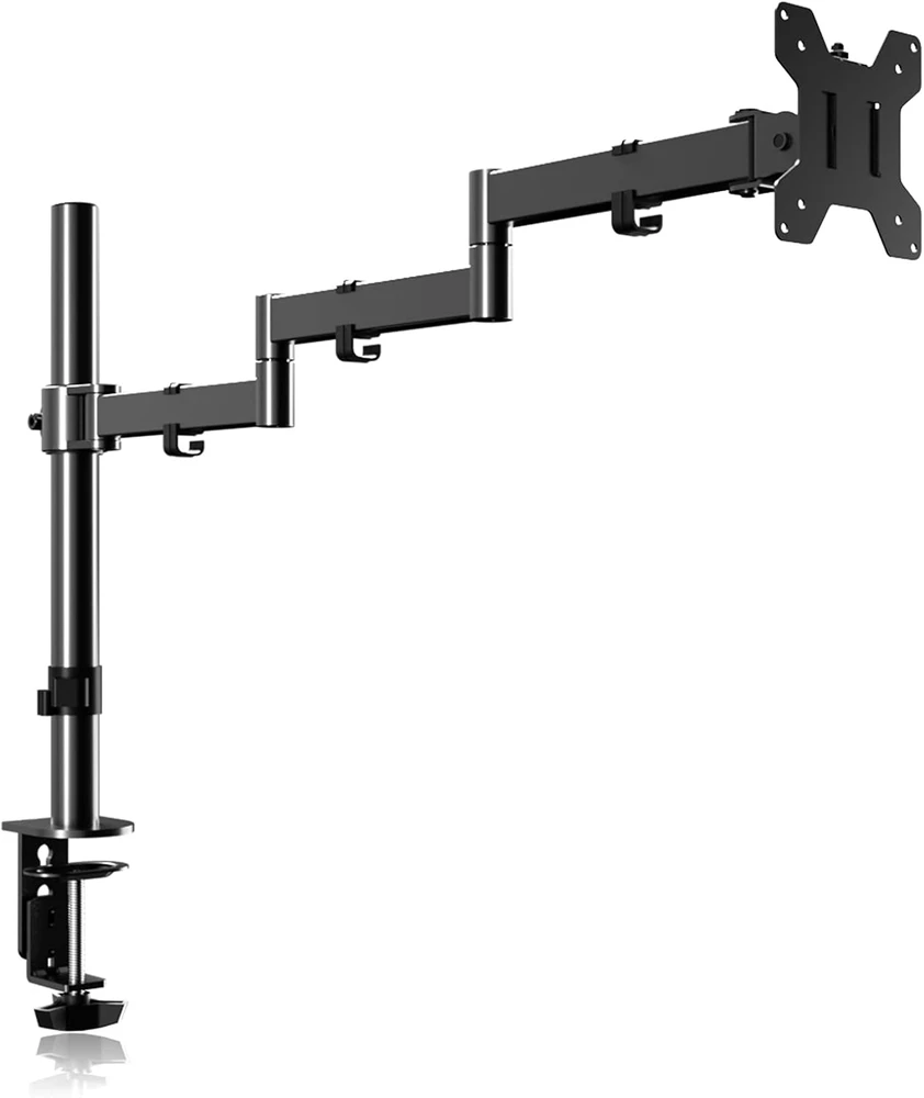 Pholiten monitoriaus laikiklis 17–32 col., iki 10 kg, VESA 75/100, 710 mm svirtis MD9431