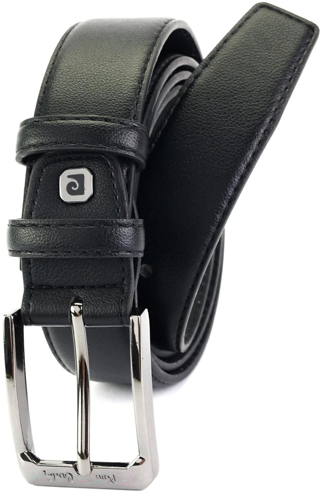 Vyriškas odinis diržas Pierre Cardin 2506 GG31 juodas