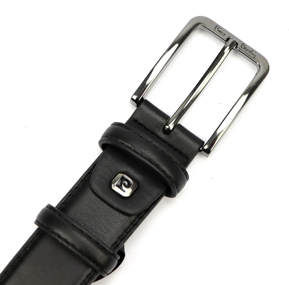 Diržas vyrams Pierre Cardin PARURE04 Juodas GUN