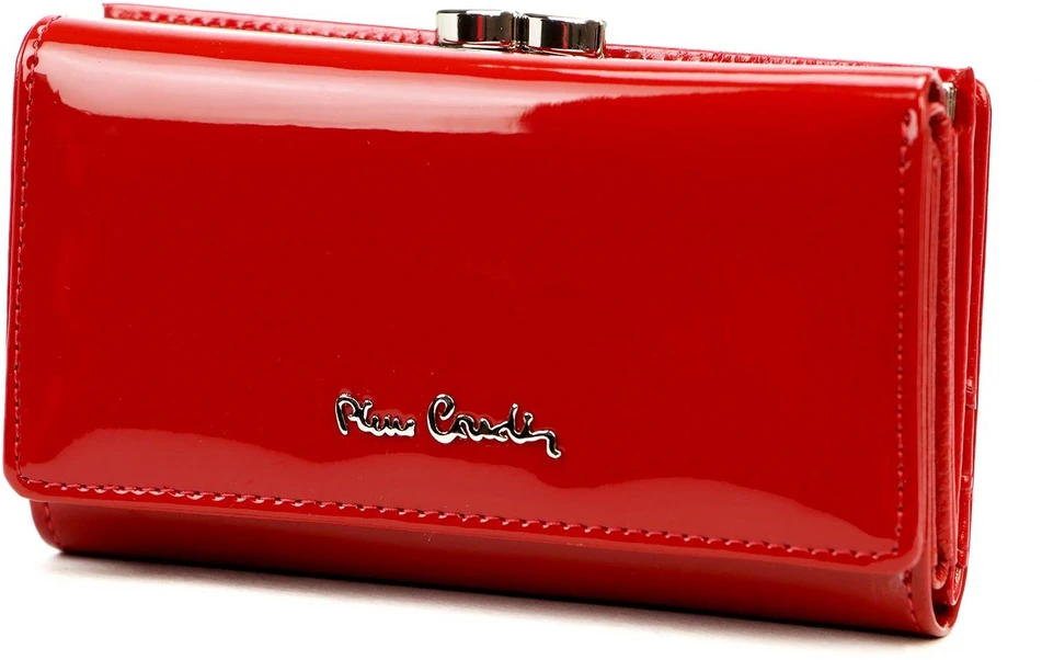 Moteriška piniginė Pierre Cardin 07 SHINY 108 raudona