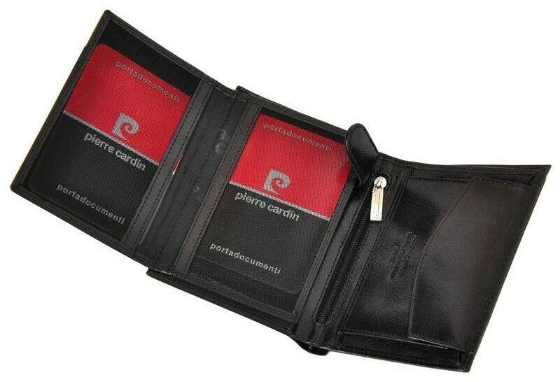 Natūralios odos vyriška piniginė RFID Pierre Cardin YS520.1 326