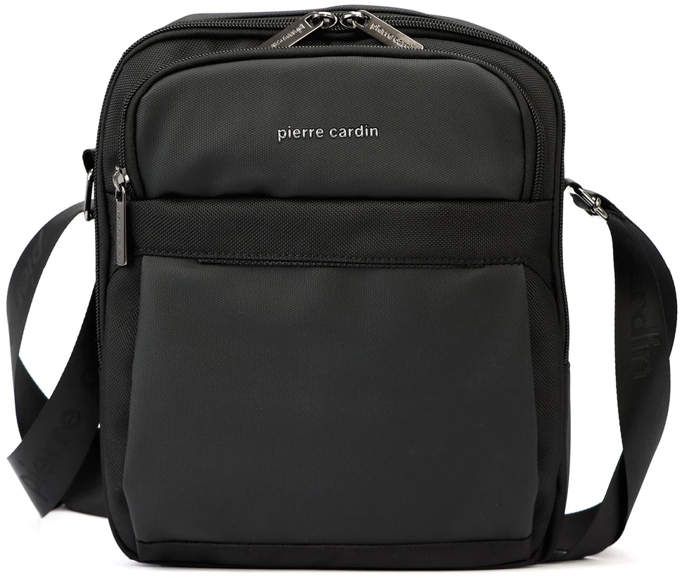 Vyriška rankinė per petį Pierre Cardin 8153 ALAN06 juoda