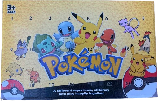 Pikachu Advento Kalendorius ( Pokemon )