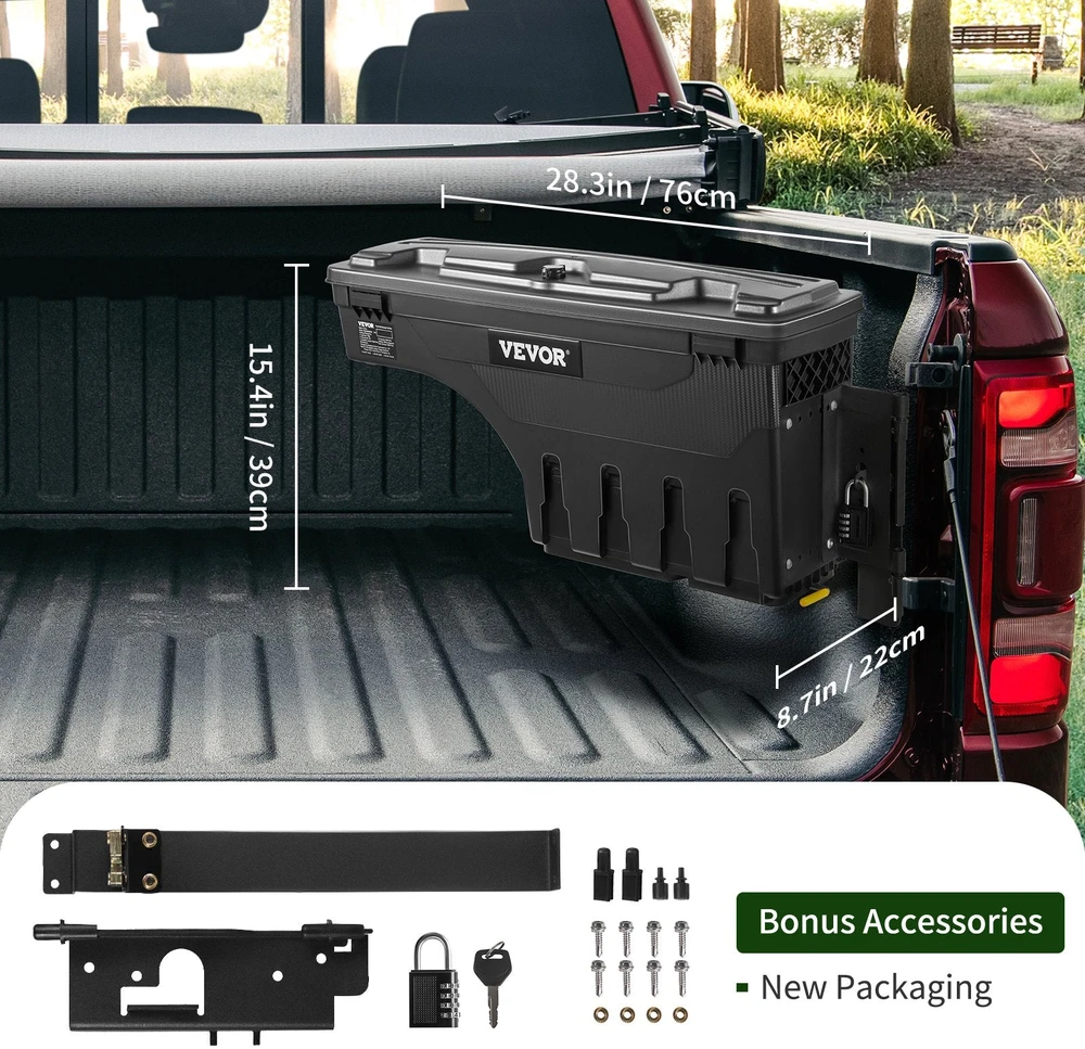 VEVOR Automobilio krovinių dėžė su užraktu Dodge Ram 1500
