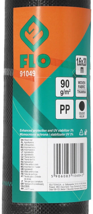 FLO AGROAUDINIS 1,6 x 20 TANKIS 90g/m2