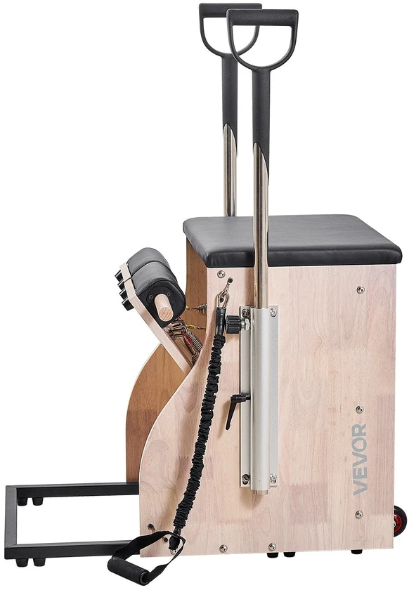 Vevor Pilates kėdė su padalytu pedalu viso kūno treniruotėms