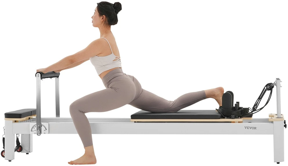 Vevor Pilates reformer treniruoklis namams su pasipriešinimu