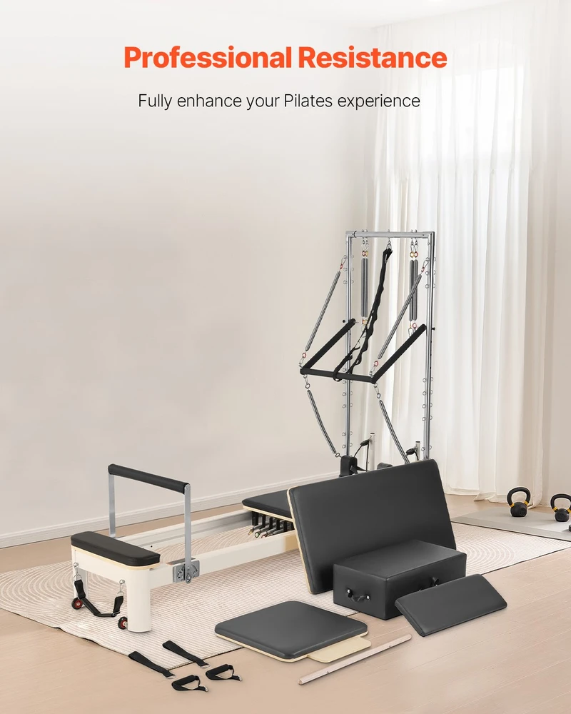 Vevor Pilates reformeris su pasipriešinimu namų sporto salei