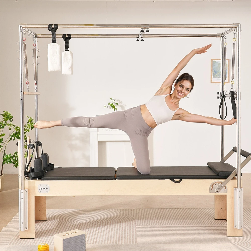 VEVOR Medinis pilates reformeris namų treniruotėms