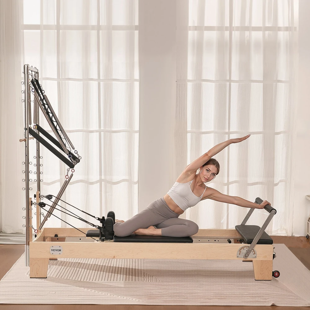 VEVOR Medinis pilates reformeris namų pratimams